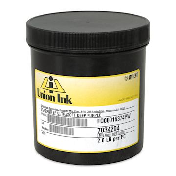 Open in modal - Union Ultrasoft Plastisol Liberty Series Ink - Quart, Deep Purple