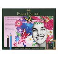 Faber-Castell Polychromos & Pitt Graphic Matte Gift Set - Assorted Colors, Set of 40
