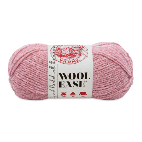 Lion Brand Yarn 620-140 Wool-Ease Yarn, Rose Heather 