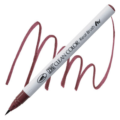 Kuretake Zig Clean Color Real Brush Pen - Dark Peony