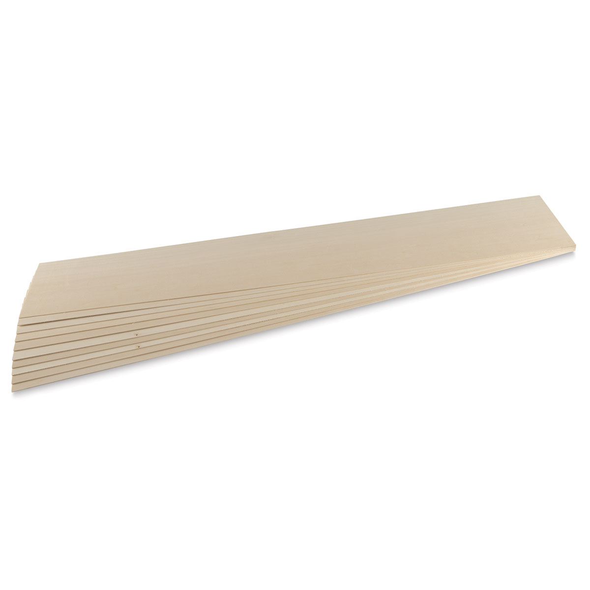 Midwest Products Genuine Basswood Sheet - 10 Sheets, 1/16 x 6 x