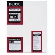 Blick Premier Heavyweight Stretched Cotton Canvas - 11" x 14", 1-3/8" Profile