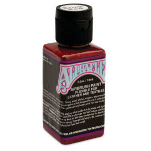 Alpha6 AlphaFlex Airbrush Textile and Leather Paint - Brick Red, 2.5 oz