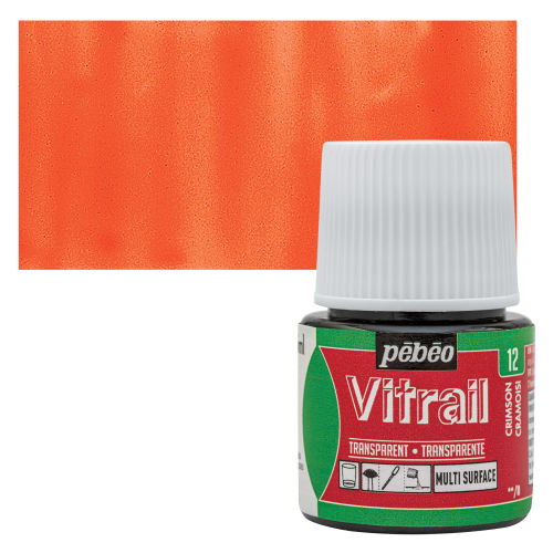Pebeo VITRAIL Transparent Colour Art & Craft Glass Paint 45ml