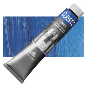 Maimeri Classico Oil Color - Cobalt Blue Light (Hue), 200 ml tube