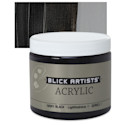 Blick Artists' Acrylic - Ivory Black, 16 oz jar