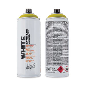 Montana White Spray Paint - Malaria, 400 ml can