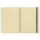 Delfonics Rollbahn Clear Plastic Notebook - 5-1/2" x 7", Green