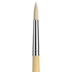 Da Vinci Top Acryl Synthetic Brush - Round, Long Handle, Size 8