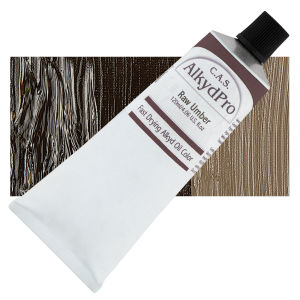 CAS AlkydPro Fast-Drying Alkyd Oil Color - Raw Umber, 120 ml tube