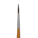 Blick Studio Natural Squirrel Brush - Round, Black Handle, Size 4