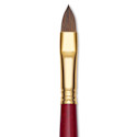 Blick Master Synthetic Kolinsky Brush - Short Handle, Filbert, Size 12