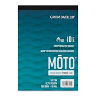 Grumbacher Moto Mixed Media Synthetic Paper Pads 