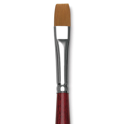 Da Vinci Cosmotop Spin Brush - Flat, Short Handle, Size 12