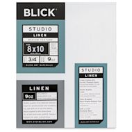 Blick Studio Linen Stretched Canvas - 8" x 10", Traditional 3/4" Profile