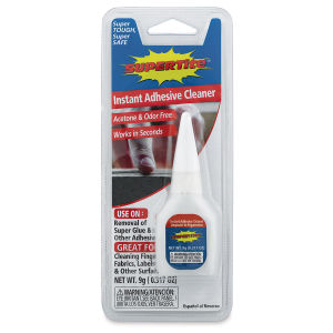 Supertite Instant Adhesive Cleaner, 0.32 oz, Front Of Package