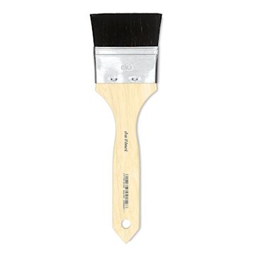 Open in modal - Da Vinci Black Goat Hair Brush - Wash Mottler, Size 60