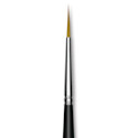 Trekell Synthetic Gold Taklon Brush - Liner, Short Handle, Size 4