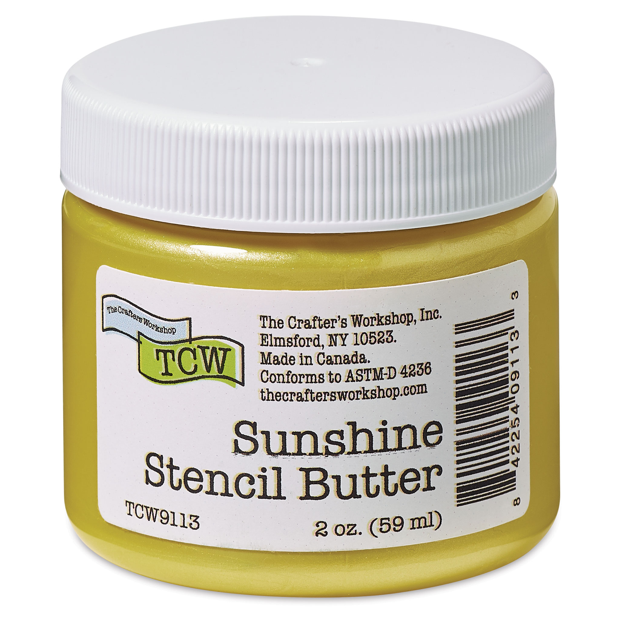 Stencil Butter 2 oz. Sunshine – TCW Stencils