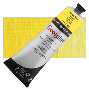 Daler Rowney Georgian Red Yellow Oil Paint 225ml Tube Art Paint