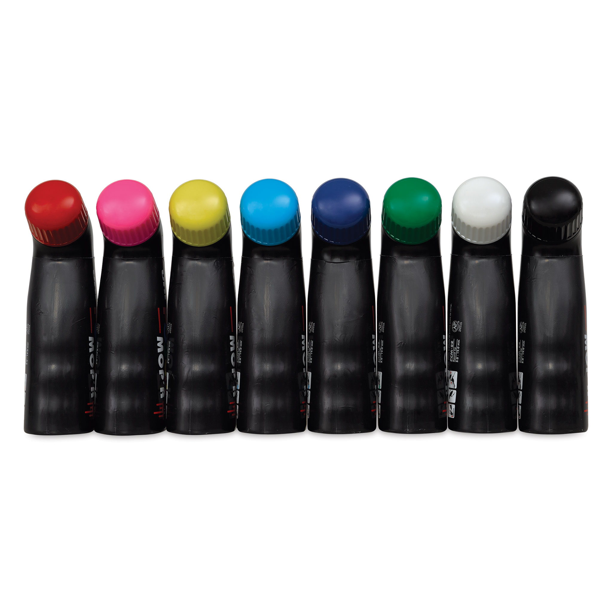 Paint Marker - Assorted Colors Set of 8, Mop'r Round Tip