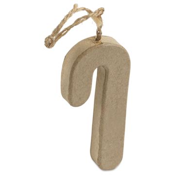 Open in modal - DecoPatch Holiday Paper Mache Ornament - Candy Cane