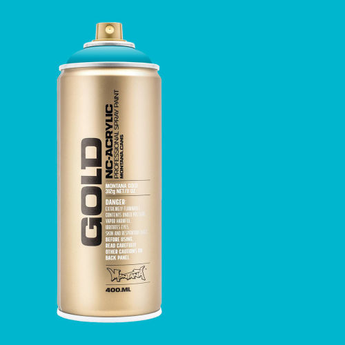 Montana Gold Acrylic Professional Spray Paint - Silverchrome (Metallic),  400 ml can