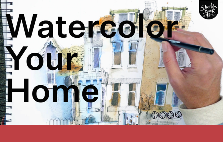 Sketchbook Skool's Watercolor Your Home with Ian Fennelly Bundles