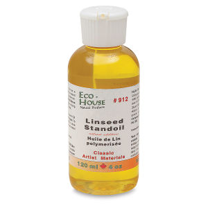 Eco-House Linseed Stand Oil - 4 oz bottle