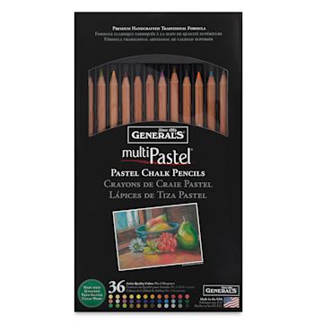Open in modal - Pastel Chalk Pencil - Set of 36 (Outside of Packaging)