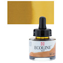 Ecoline Liquid Watercolor with Dropper - Yellow Ochre, 30 ml jar