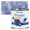 Rust-Oleum Imagine Intense Glitter Paint - Navy Blue, 8 oz