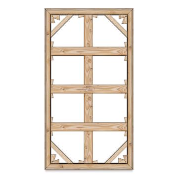 Open in modal - Masterpiece B2 Stretcher Kit with Braces - 40" x 20", With Brace