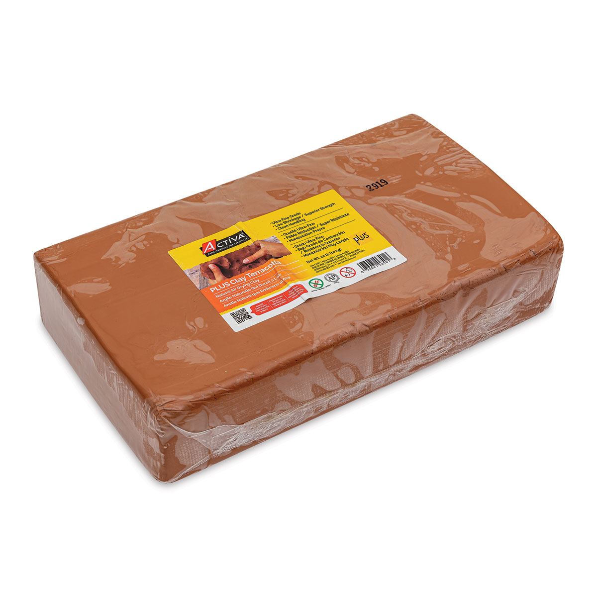 Model Air Clay 2.2 Pounds Terra Cotta