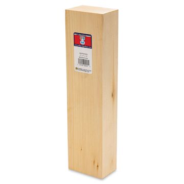 Open in modal - Walnut Hollow Basswood Carving Block - 2" x 3" x 12"