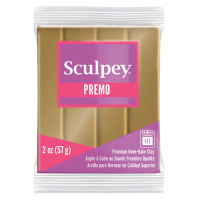 Sculpey Premo - 2 oz, Antique Gold, Metallic