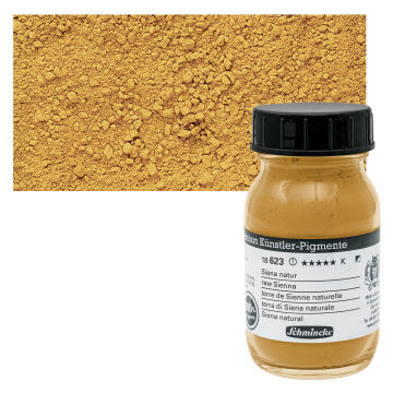 Schmincke Pigment - Raw Sienna, 100 ml Jar