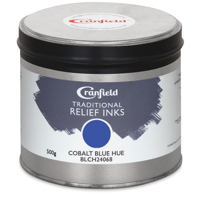 Cranfield Traditional Relief Ink - Cobalt Blue Hue, 500 g