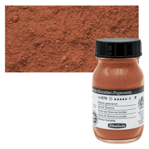 Schmincke Pigment - Burnt Sienna, 100 ml Jar