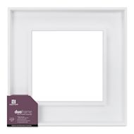 Ampersand DuoFrame - White, 12" x 12"