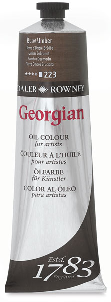 Daler-Rowney Georgian Oil Paint - Introduction Set of 10, 22 ml, Tubes