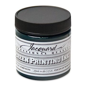 Open in modal - Jacquard Screen Printing Ink - Green, 4 oz