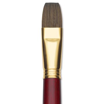 Blick Master Synthetic Kolinsky Brush - Short Handle, Bright, Size 22 ...