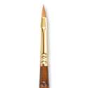 Escoda Reserva Kolinsky-Tajmyr Sable Brush - Filbert, Long Handle, Size 4