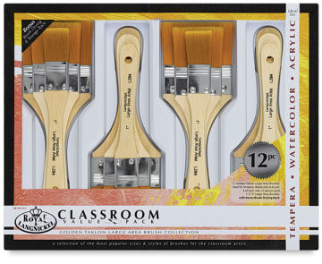 Royal & Langnickle Classroom Pack of 30 Brushes