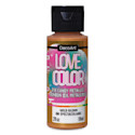 DecoArt Love, Color Acrylic Paint - Gold Gleam