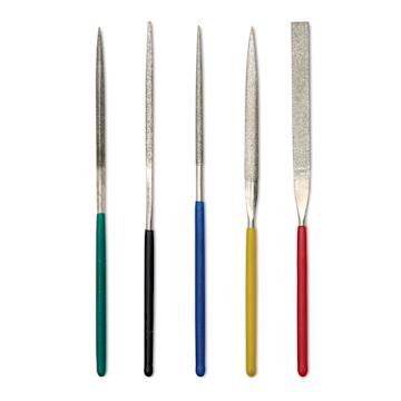 Open in modal - Enkay Diamond Needle File Set - Set of 5, 4", out of packaging