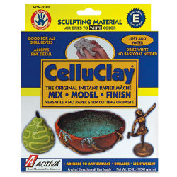 Activa Celluclay Instant Papier Mache - 24 lb, Original Gray
