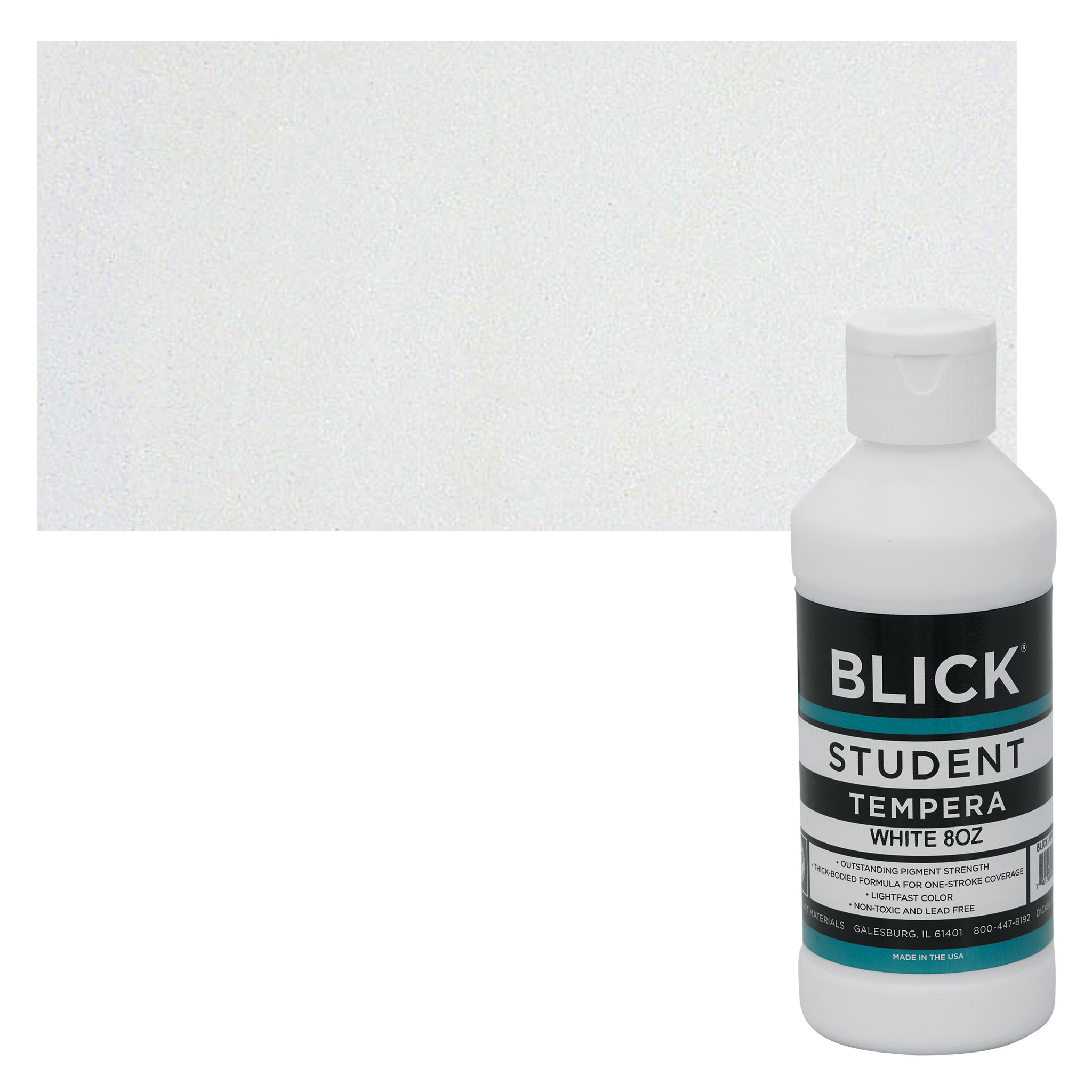 Art Materials Artists Tempera Paint 8oz White