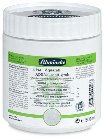 Schmincke Aqua Primers - 500 ml Jar of Coarse Primer